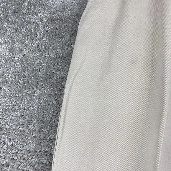 G.H. Bass & Co. Premium Chino Pants Men's 36x30 Tan Flat Front Cotton Casual - Picture 3 of 11